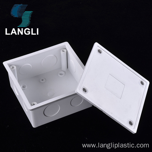 Electrical Plastic Pvc Square Junction Boxes